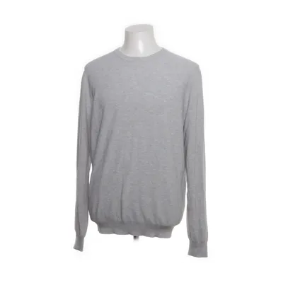 Langærmet t-shirt (Grå) fra Suitsupply Bomuld, Silke
