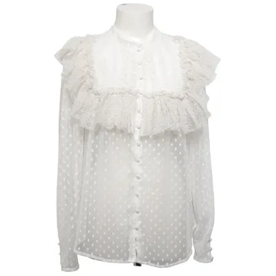 Blouse (Blanc) de Sandra Mansour x H&M