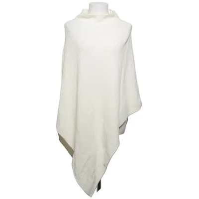 Poncho (Blanc) de Franco Callegari Acrylique, Coton