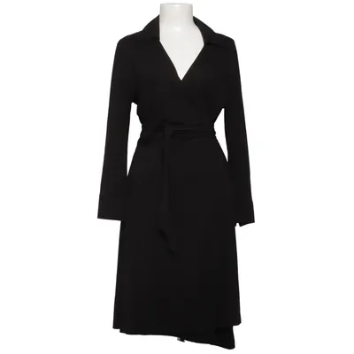 Wikkeljurk (Zwart) van Vera Velour Elastaan, Viscose