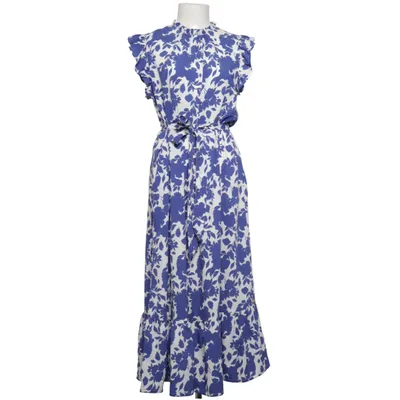 Långklänning (Blå, Vit) från Pernilla Wahlgren Design Polyester