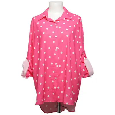 Short sleeve shirt (Pink, White) from My Fashion Elastane, Polyester