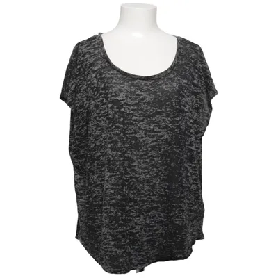 Sports top (Gray, White) from H&M Sport Cotton, Polyester