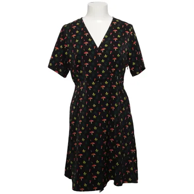 Dress (Black, Multicolored) from Disturbia Polyester