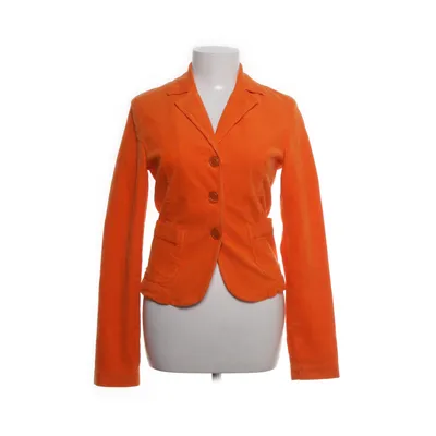Blazer (Orange) from United Colors of Benetton Cotton, Elastane