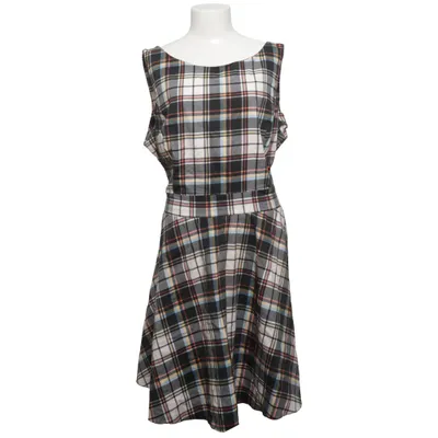 Jurk (Zwart, Wit, Meerkleurig) van Lady Vintage Katoen, Elastaan
