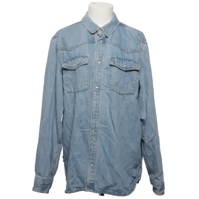 Denim blouse (Blauw) van Won Hundred Katoen, Lyocell