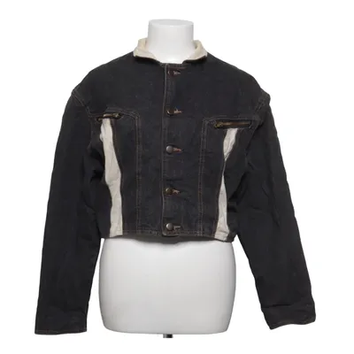 Jeansjacka (Svart, Vit, Flerfärgad) från Label Bomull