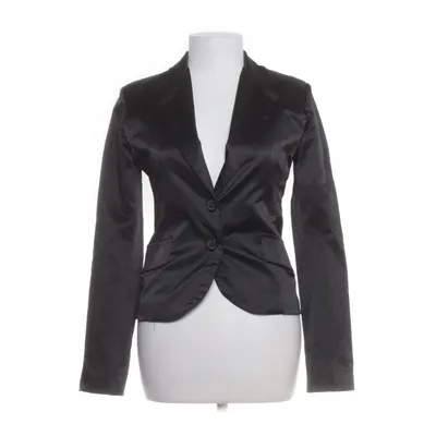 Blazer (Black) from Me&Me Cotton, Elastane, Polyester