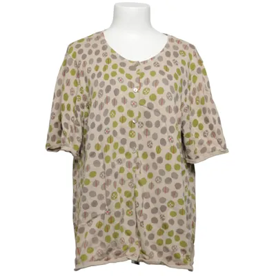 Top (Beige, Green, Multicolored) from Gudrun Sjödén Organic cotton, Recycled cotton