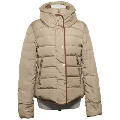 Donsjack (Beige) van MyWear Active Acryl, Dons, Veer, Polyamide, Polyester