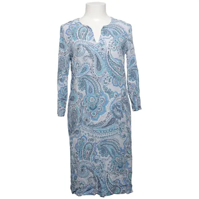 Dress (Blue, White) from Bialcon Viscose