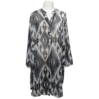 Blouse (Noir, Bleu, Blanc) de Plus Polyester