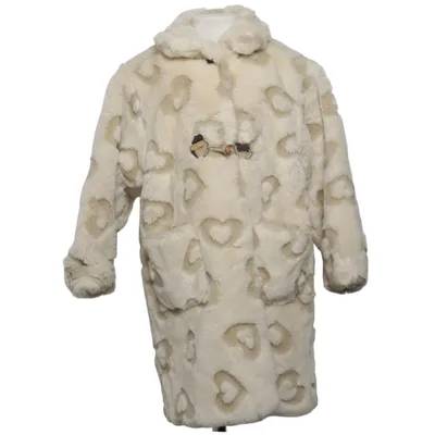 Vinterjakke (Hvid, Beige) fra Hummelsheim Akryl, Polyester