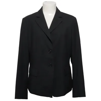 Blazer (Black) from Ritva Falla Elastane, Polyester, Wool