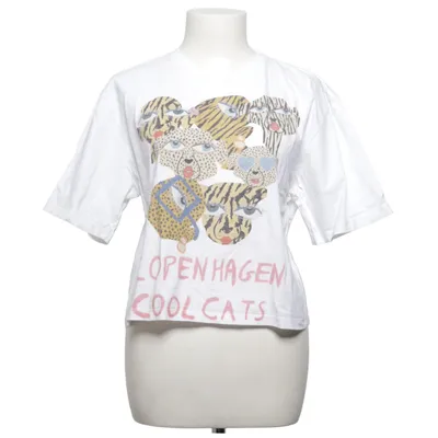 T-shirt (Vit, Flerfärgad) från REMAIN Birger Christensen Ekologisk bomull