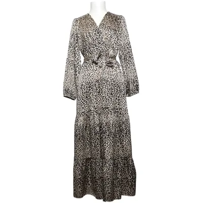 Robe longue (Beige, Noir) de JS Millenium Polyester