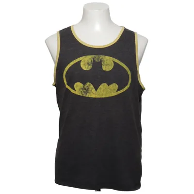 Tanktop (Grijs, Geel) van Batman Katoen, Polyester