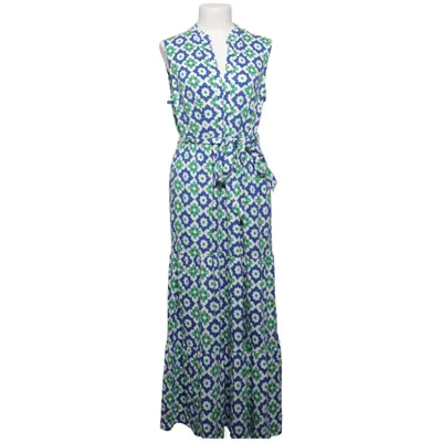 Robe longue (Bleu, Blanc, Vert) de Boden Coton, Tencel