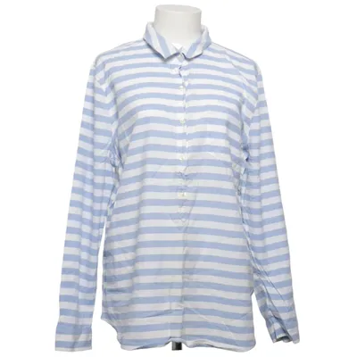 Skjorte (Blå, Hvid) fra Old Navy Bomuld