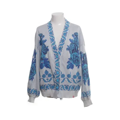 Cardigan (Blauw, Wit) van Karavan Acryl, Katoen