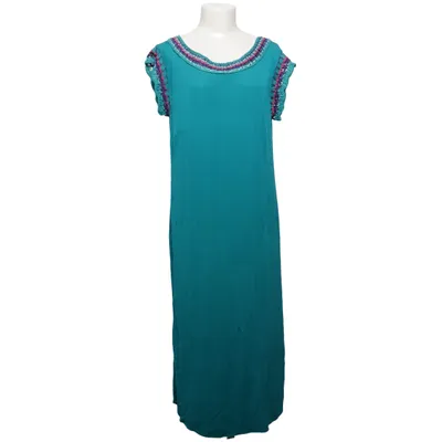Maxi jurk (Turquoise, Meerkleurig) van Alberta Ferretti