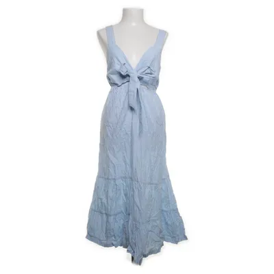 Maxi jurk (Blauw, Wit) van Influence Katoen