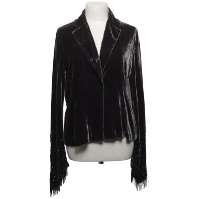 Blazer (Gray) from SAND Silk, Viscose