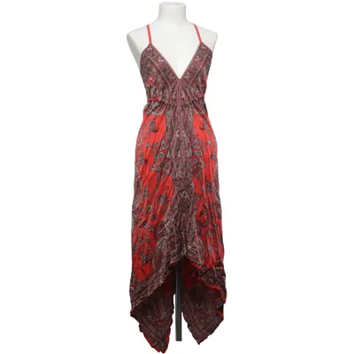 Dress (Red, Multicolored) from Joy Silk