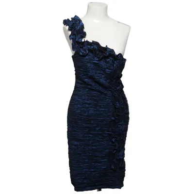 Cocktailjurk (Blauw) van Pink Boom Katoen, Elastaan, Polyamide, Polyester