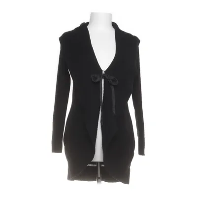 Wrap cardigan (Black) from Oui Moments Cashmere, Cotton, Polyamide, Silk, Viscose