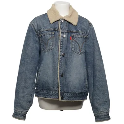 Veste en jeans fourrée (Bleu, Beige) de BSB