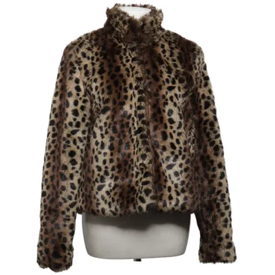 Winterjas (Bruin, Zwart) van Magasin Acryl, Polyester