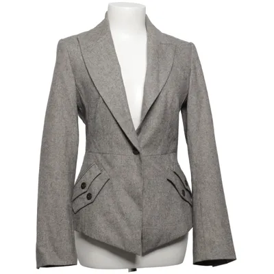 Blazer (Grijs) van Karen Millen Acetaat, Elastaan, Polyamide, Viscose, Wol