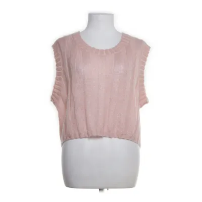 Crop top (Pink) from Lecomte Acrylic, Mohair, Polyamide