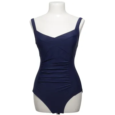 Maillot de bain une pièce (Bleu, Noir) de Cupshe Élasthane, Polyamide, Polyester
