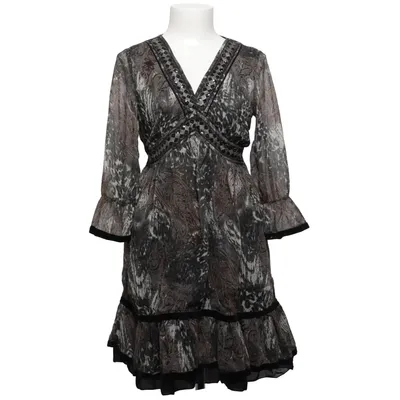 Maxi dress (Gray, Black, White) from Halens