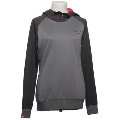 Hoodie (Gray, Red) from Dynafit Cotton, Elastane, Polyester