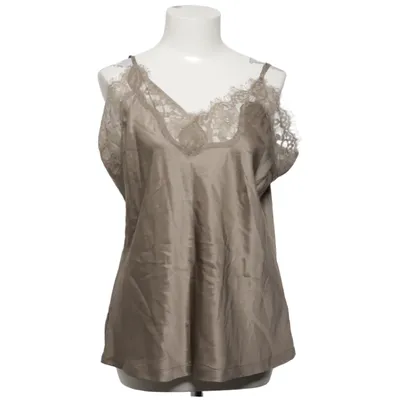 Top (Braun) von Dea Kudibal Elasthan, Seide