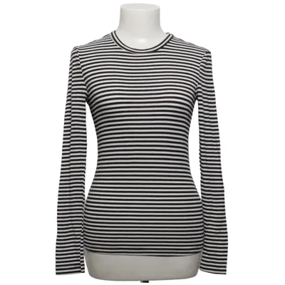 Långärmad t-shirt (Svart, Vit) från Soft Rebels Elastan, Modal