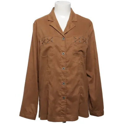 Overshirt (Bruin) van Gianini Elastaan, Polyester