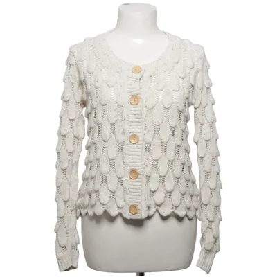 Cardigan (Blanc, Multicolore) de Nümph Acrylique, Coton