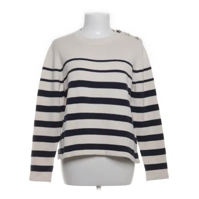 Pull-over (Blanc, Bleu) de Lecomte Acrylique, Coton