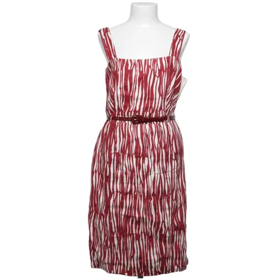 Klänning (Röd, Vit) från MaxMara Bomull, Kupro, Linne
