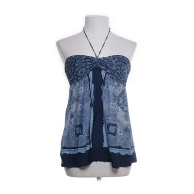 Halterneck top (Blå) fra Mango Casual
