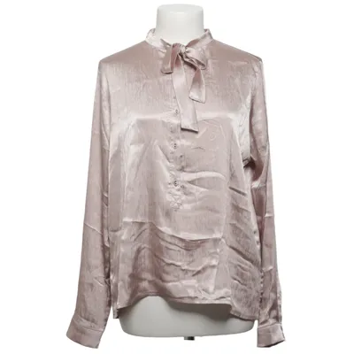 Pussy bow blouse (Beige) from Rut & Circle