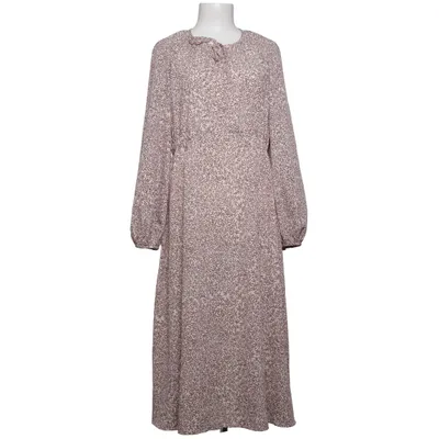 Maxi dress (Pink, Multicolored) from Morris & Co x H&M Polyester