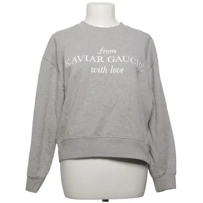 Sweatshirt (Grijs) van Kaviar Gauche Organisch katoen