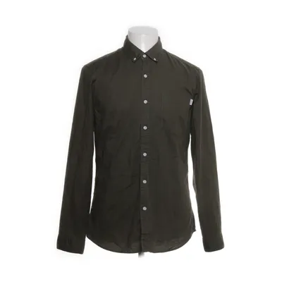 Shirt (Groen) van Topman Katoen, Elastaan