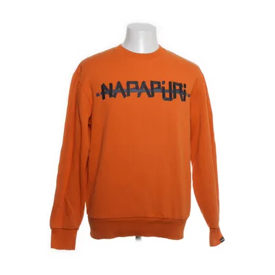 Collegetröja (Orange) från Napapijri Bomull, Elastan, Polyester